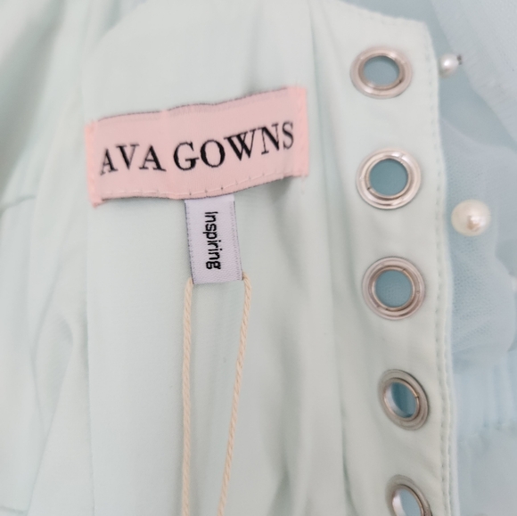 Ava Gowns Pearl Mini Dress (NWT) - Picture 7 of 11